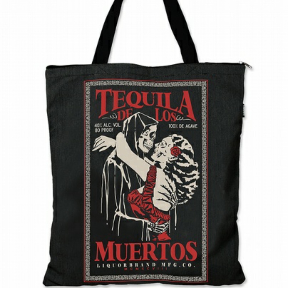 Liquor Brand Tequila De Los Muertos Tote Bag